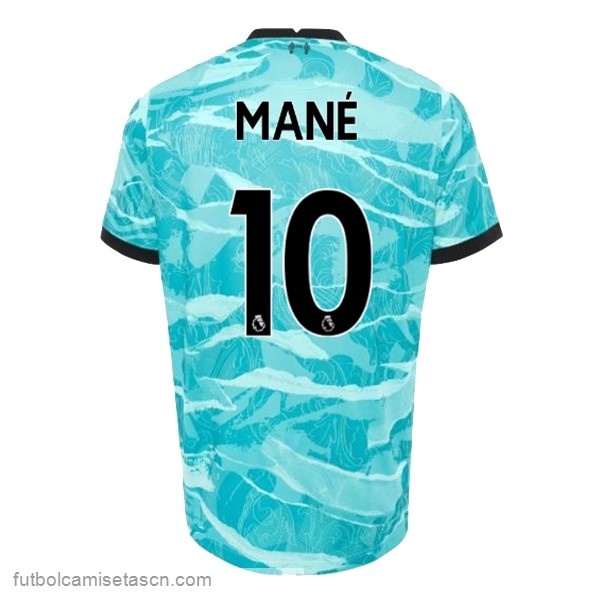 Camiseta Liverpool NO.10 Mane 2ª 2020/21 Azul